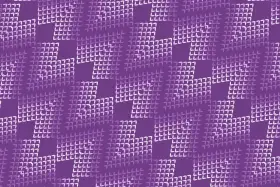 Geometric Leaf Block Fusion Print