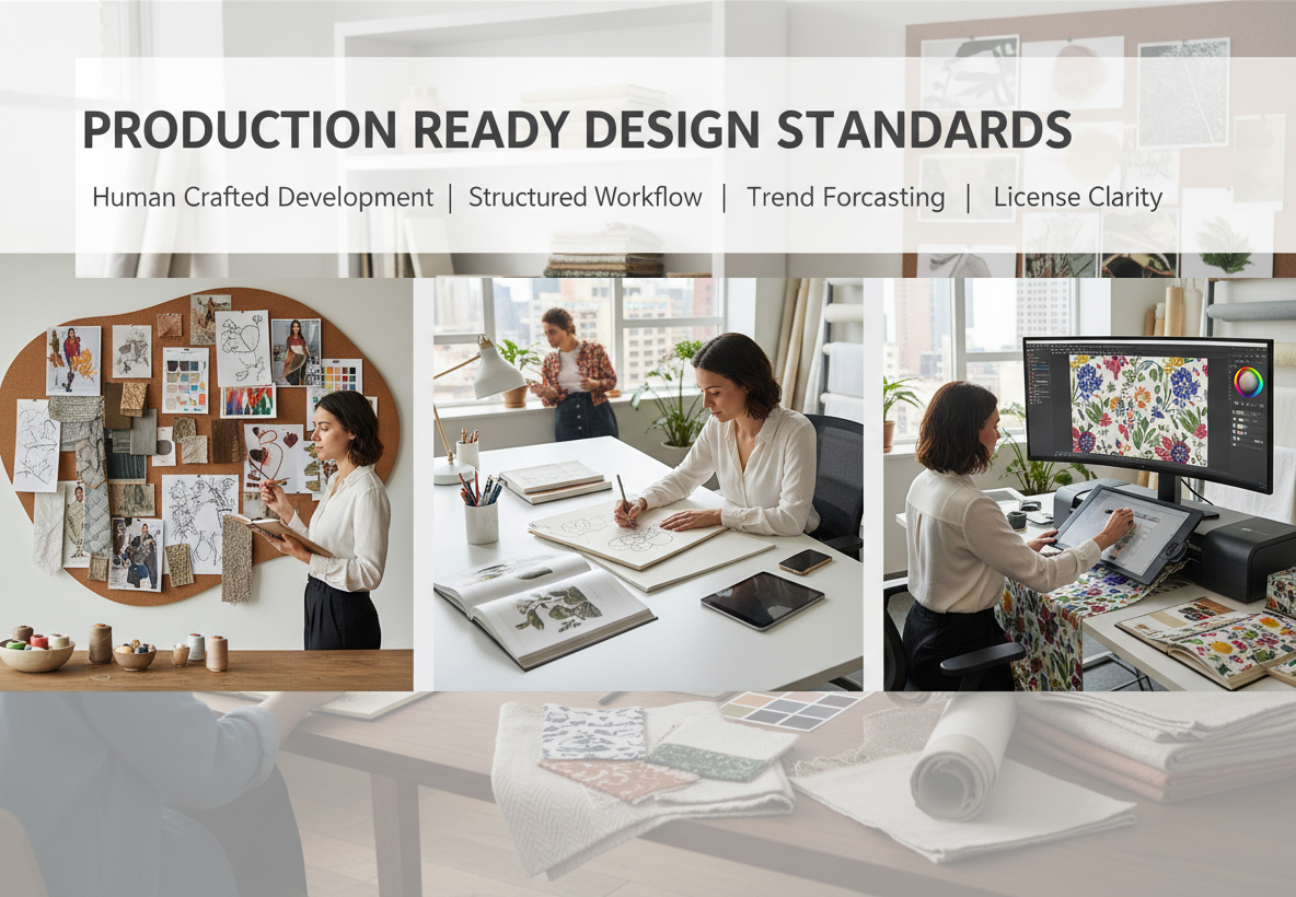 production-ready-textile-design-workflow-fashion-industry Images