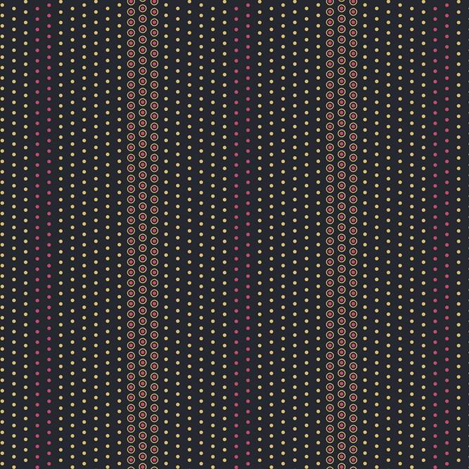 Indian Golden Polka Dots Pattern