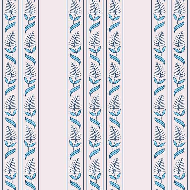 Tendril Stripe Design