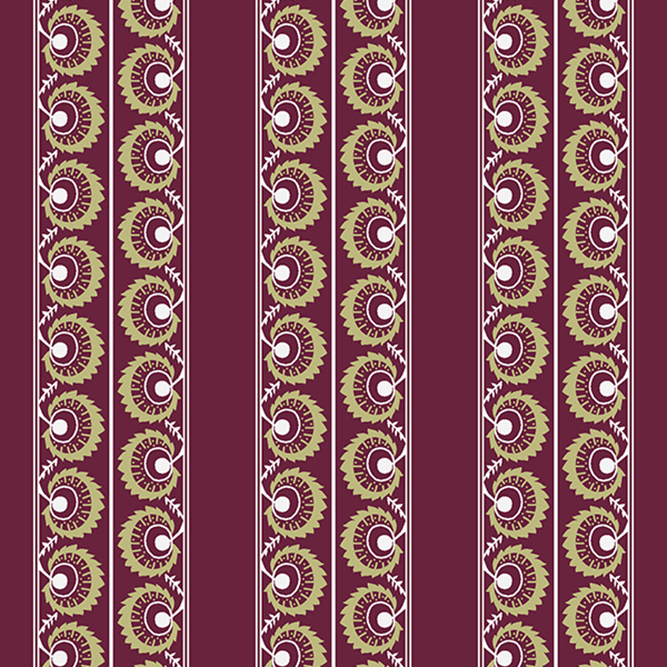 Traditional seamless indian Border pattern