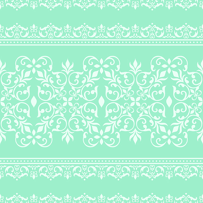 Seamless Ornamental Lace Pattern Design