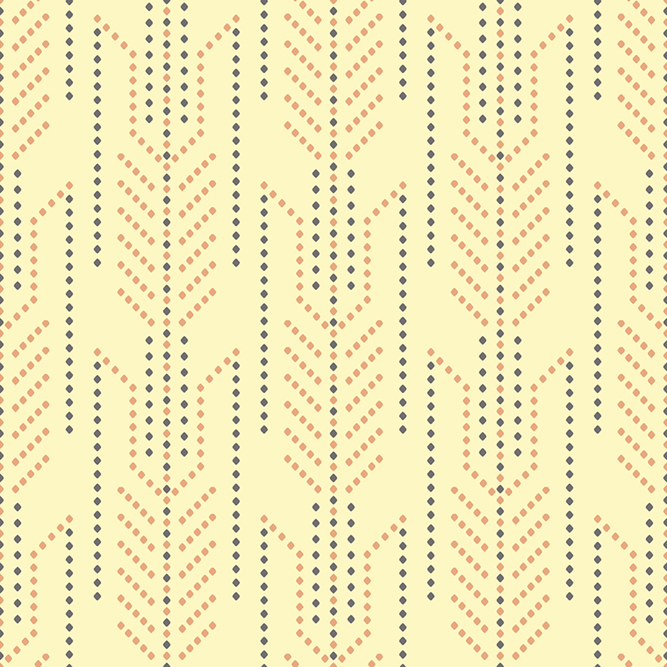 Geometric Dot Pattern Design for Bandhani