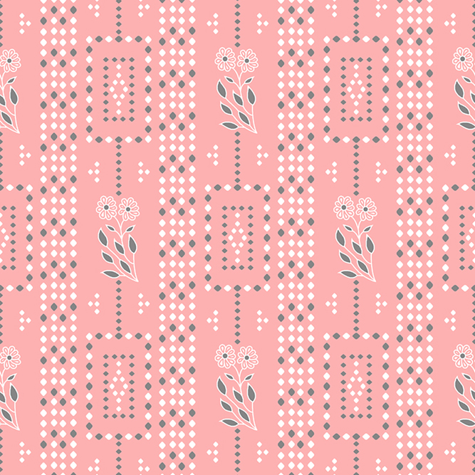 Bandhani Design Pattern Textile Print