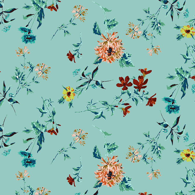 Textile Digital Design Motif Pattern