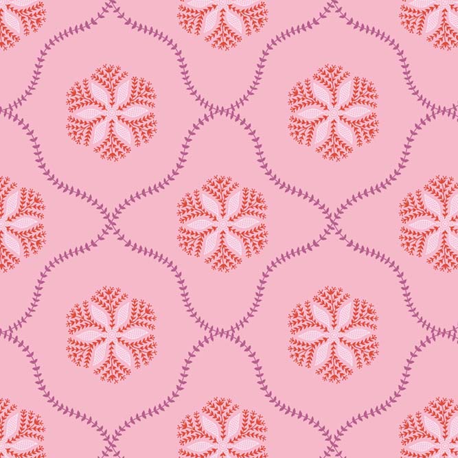 Traditional natural seamless pattern