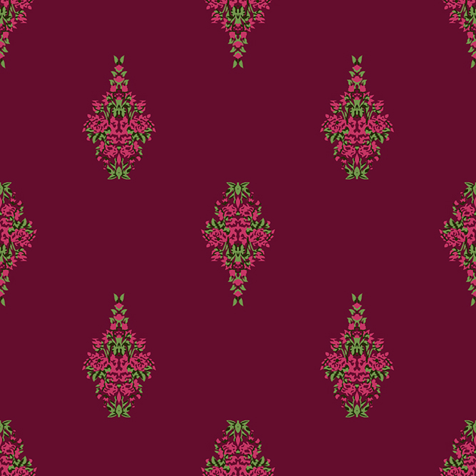 Textile Digital Motif Design Luxury